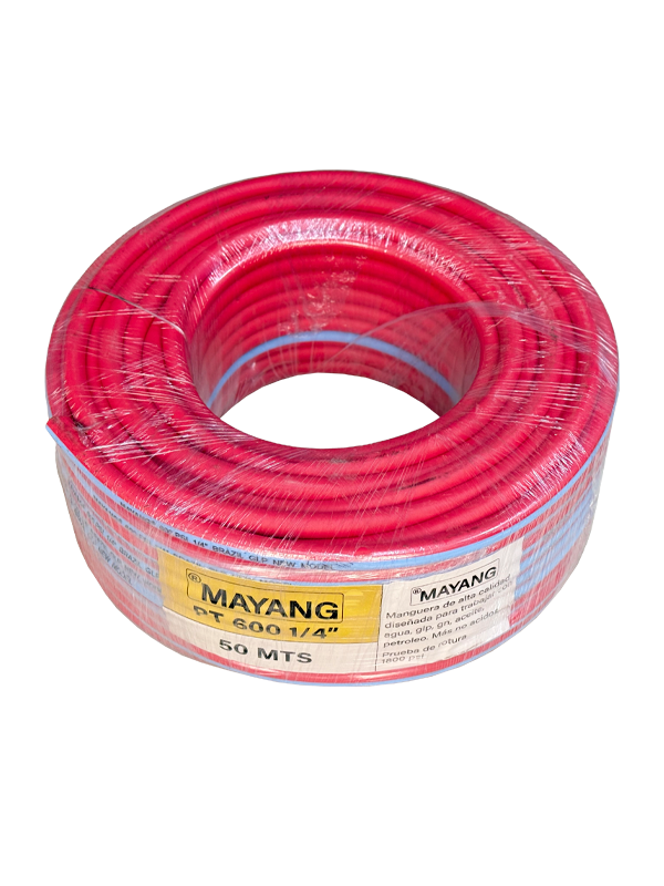 Manguera MAYANG roja raya celeste